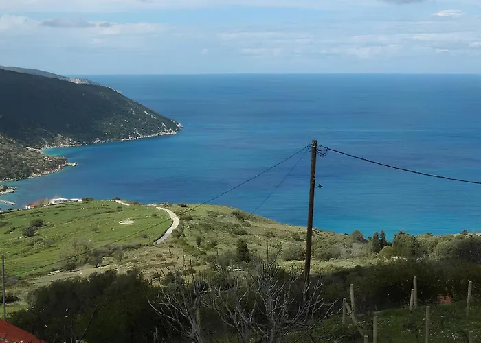 Semesterbostad Azure Horizon Apartment, Kefalonia Angon