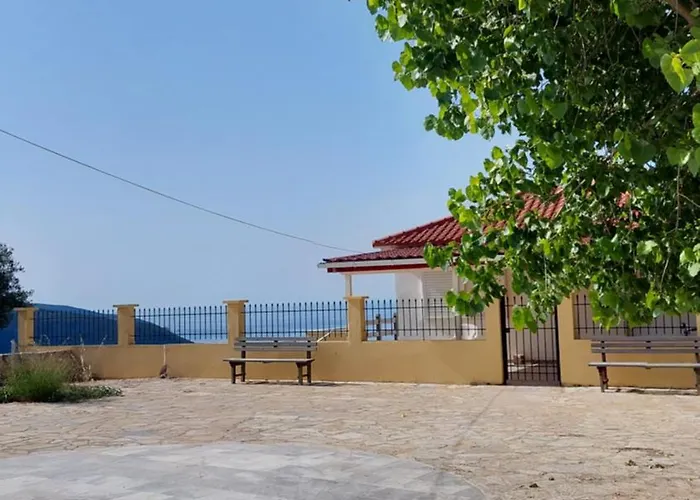Azure Horizon Apartment, Kefalonia Semesterbostad Angon