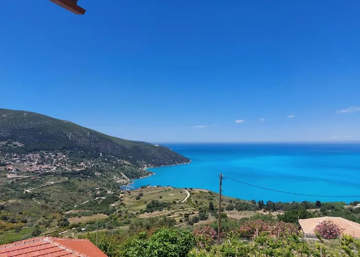 Azure Horizon Apartment, Kefalonia Semesterbostad *