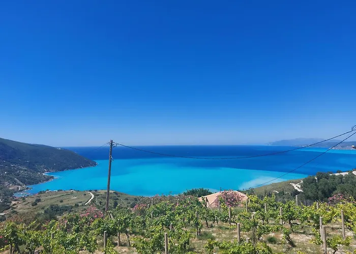 Azure Horizon Apartment, Kefalonia * Angon