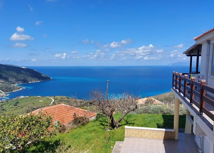 Azure Horizon Apartment, Kefalonia Semesterbostad